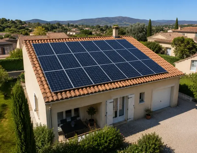 Prime à l'autoconsommation panneaux solaires Mecé — aide financière de l'État